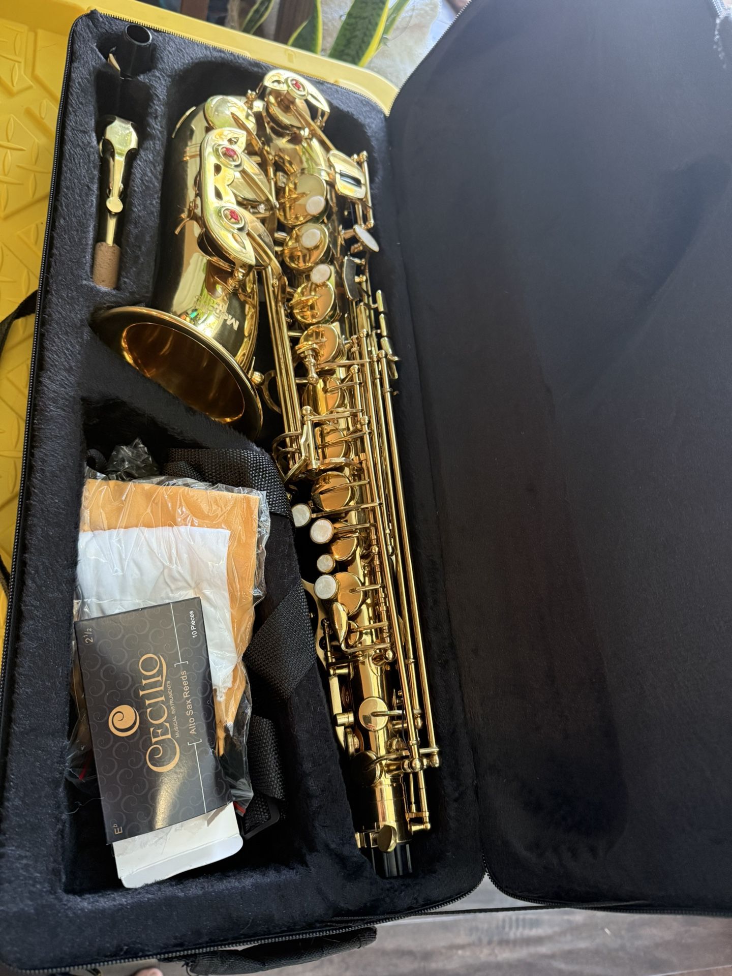 Mendini by Cecilio Alto Saxophone – Like New