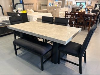 New 6pc Dining Table Set