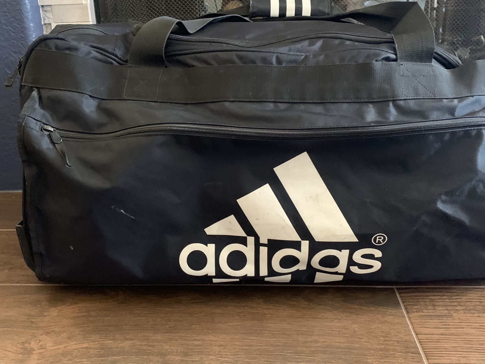 Adidas Large Black Rolling Travel Bag