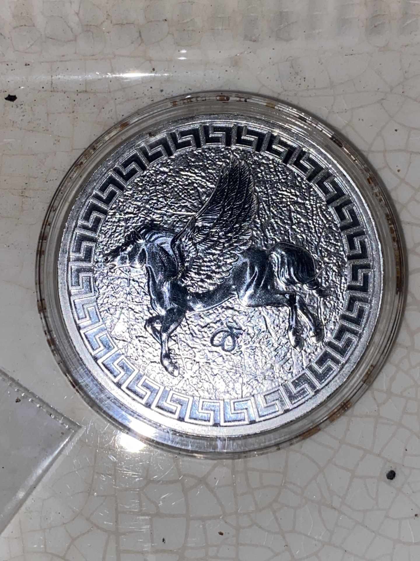 2022 £1 St.Helena Pegasus Jennie Norris 1 oz 999 Silver Coin Queen Elizabeth II.