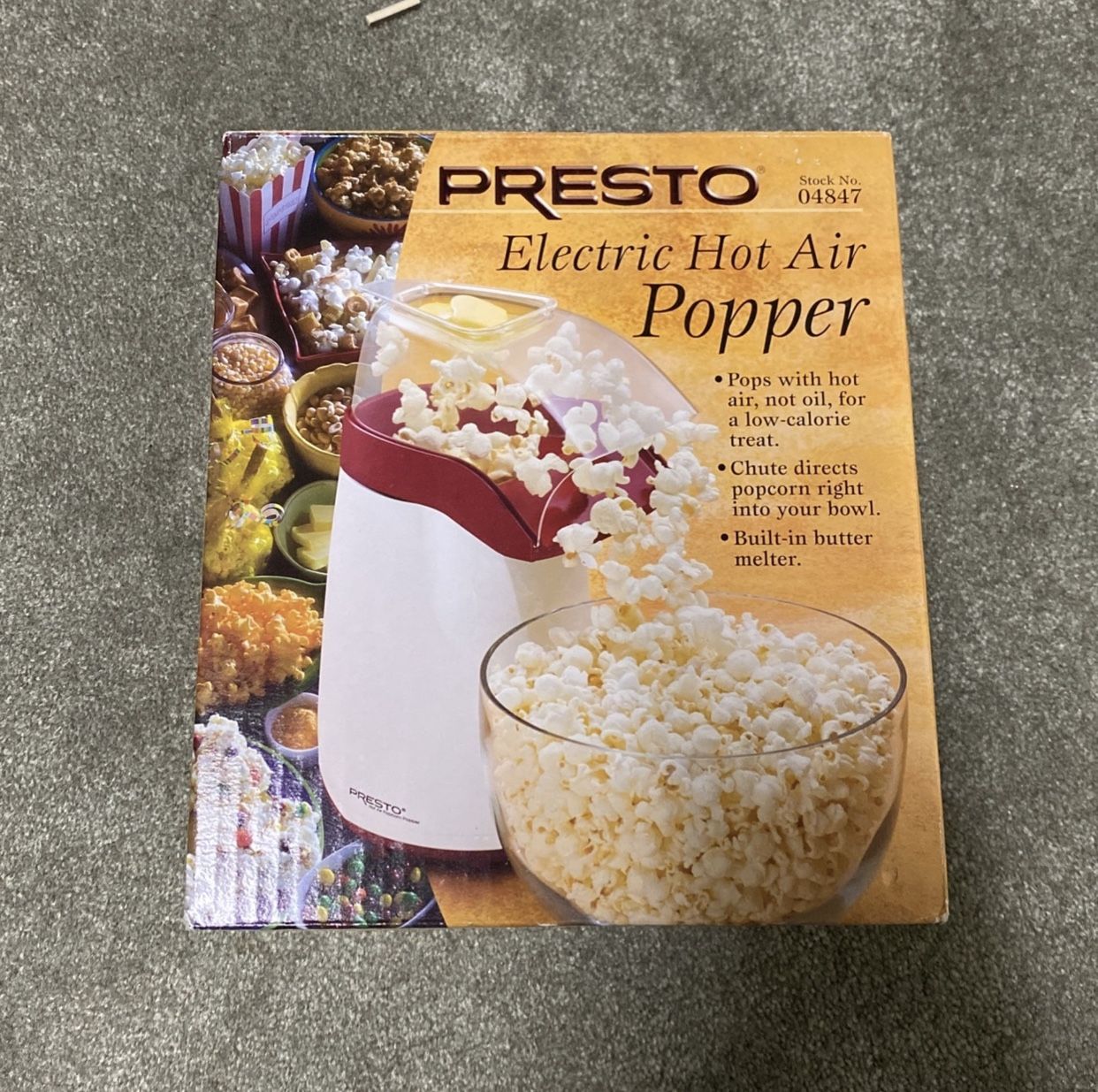 Popcorn 🍿 electric hot air popper