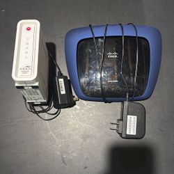 Cisco E3000 Router and ARRIS SURFboard SB6141 Modem