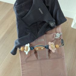 Baby Bjorn bouncer with Toy And Extra Cover
