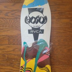 Vintage Rare Christian Hosoi Jenny Scharf Art Skateboard 58 Of Only 100 Made RVCA