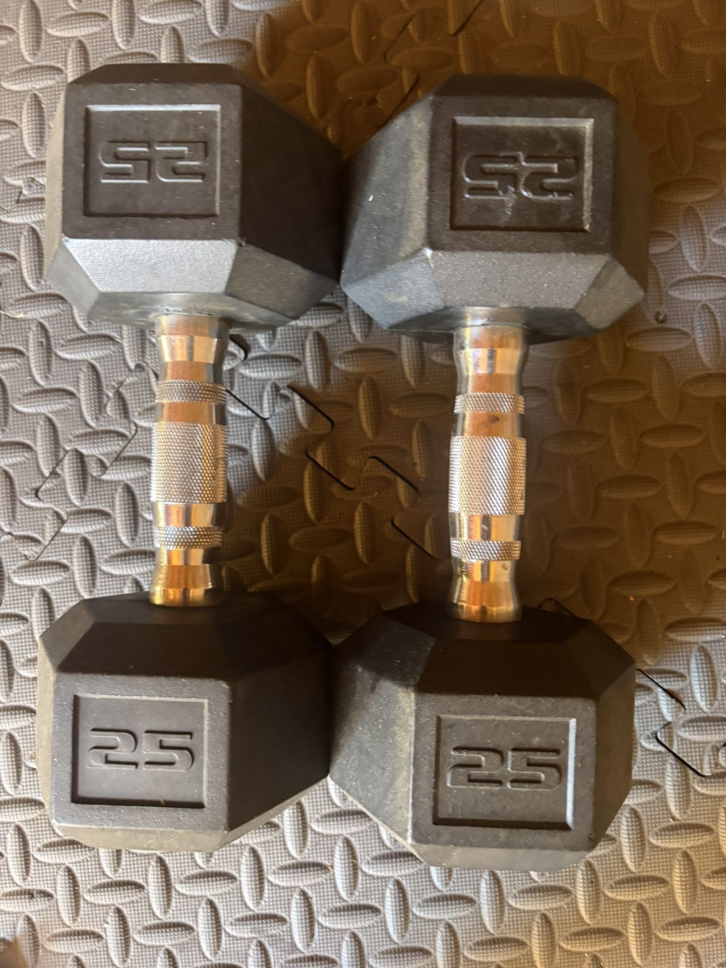 25lb Dumbbells 