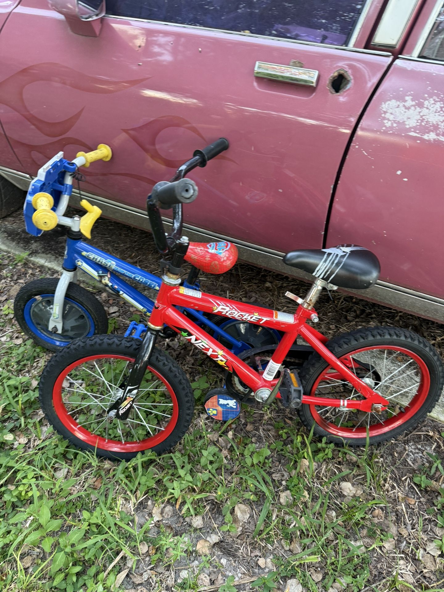 2 Toddler Bikes 