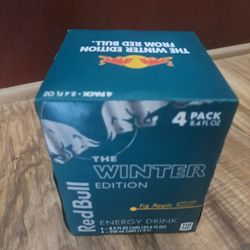 Four pack Redbull Fig Apple discontinued flavor 8.4