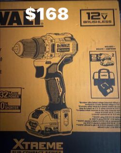 Extreme 12v Drill with 2Battery Charger and bag