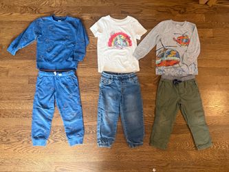Toddler Boy Clothing Bundle – 6 Pieces