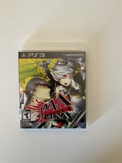 Persona 4 Arena PlayStation 3 PS3 Game