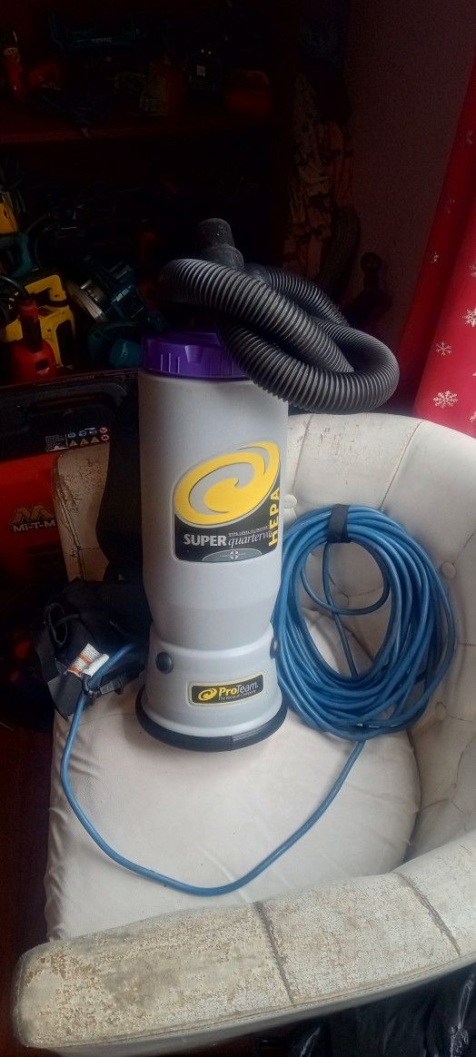 SUPER quartervac proTeam The Vacuum Electrica