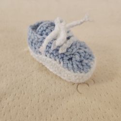 Newborn Baby Converse Style Booties 