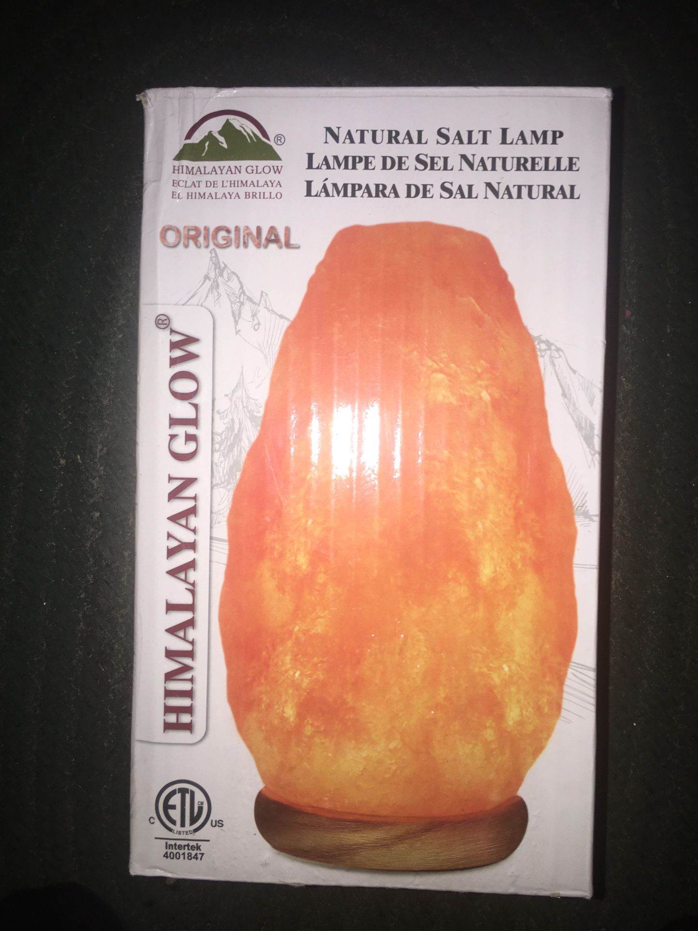 New in package large salt rock lamp only $20