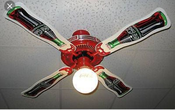 Coca Cola Ceiling Fan For Sale In Porter Tx Offerup
