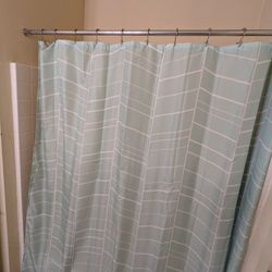 Shower Curtain with Liner