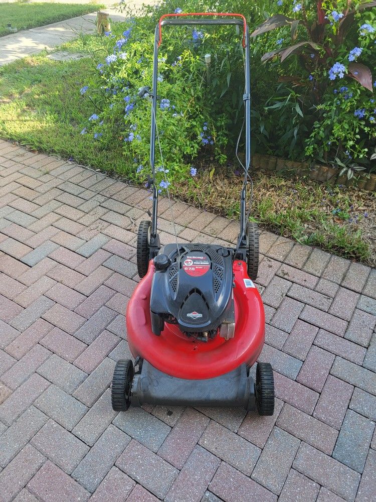 Used Yard Machines Push Not Self-propelled Lawnmower