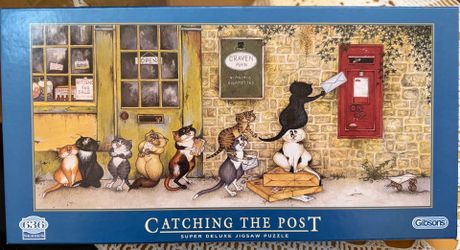 Catching The Post - 636 piece jigsaw puzzle