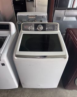 White Samsung Washer