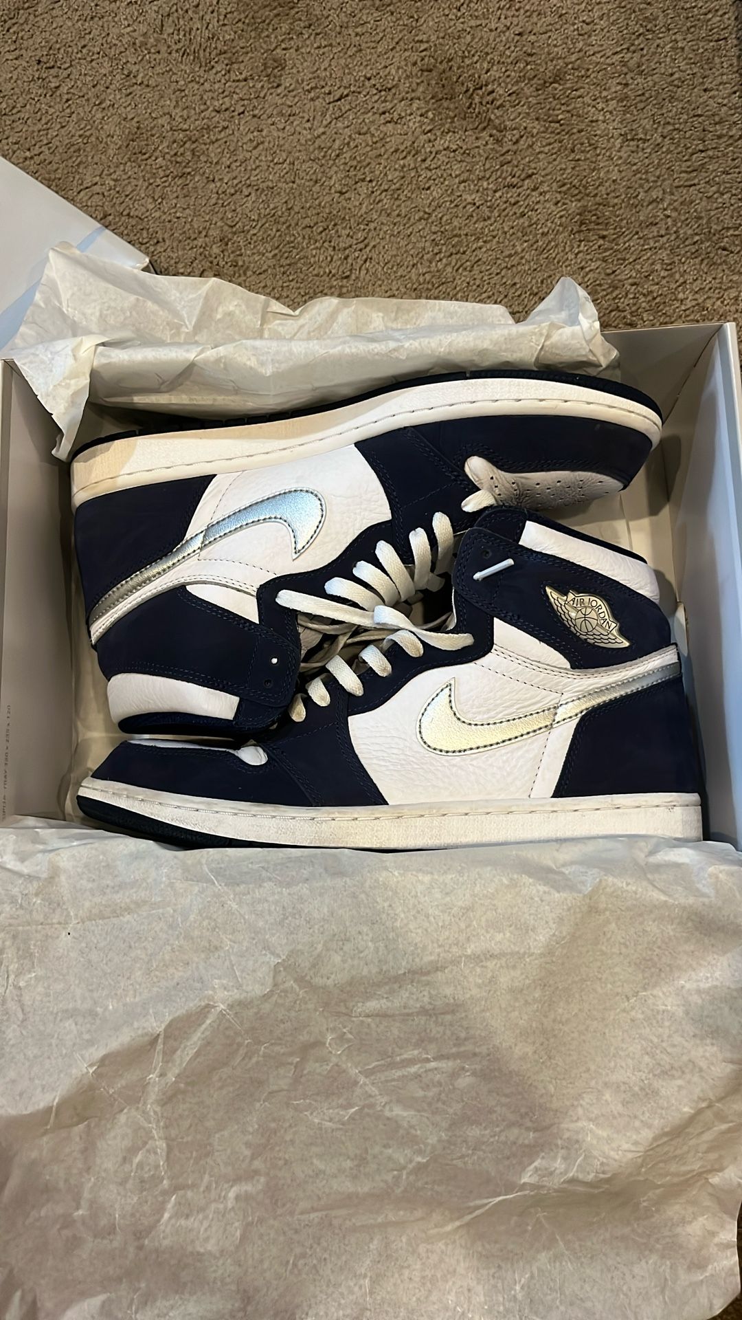 Jordan 1 Midnight Navy