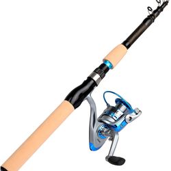 Telescopic Fishing Rod, Reel and Line Combo Set, Fishing Pole