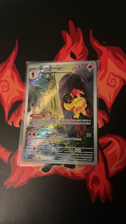 Armarouge 203/198 Pokémon Holo Rare Card