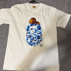 Bape Blue camo Milo  XXLarge