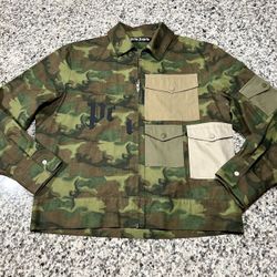 Size Medium Authentic Palm Angels Long Sleeve jacket Shirt Only Worn Once 