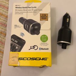 Wireless Car Kit- Blue Tooth FM Transmitter..