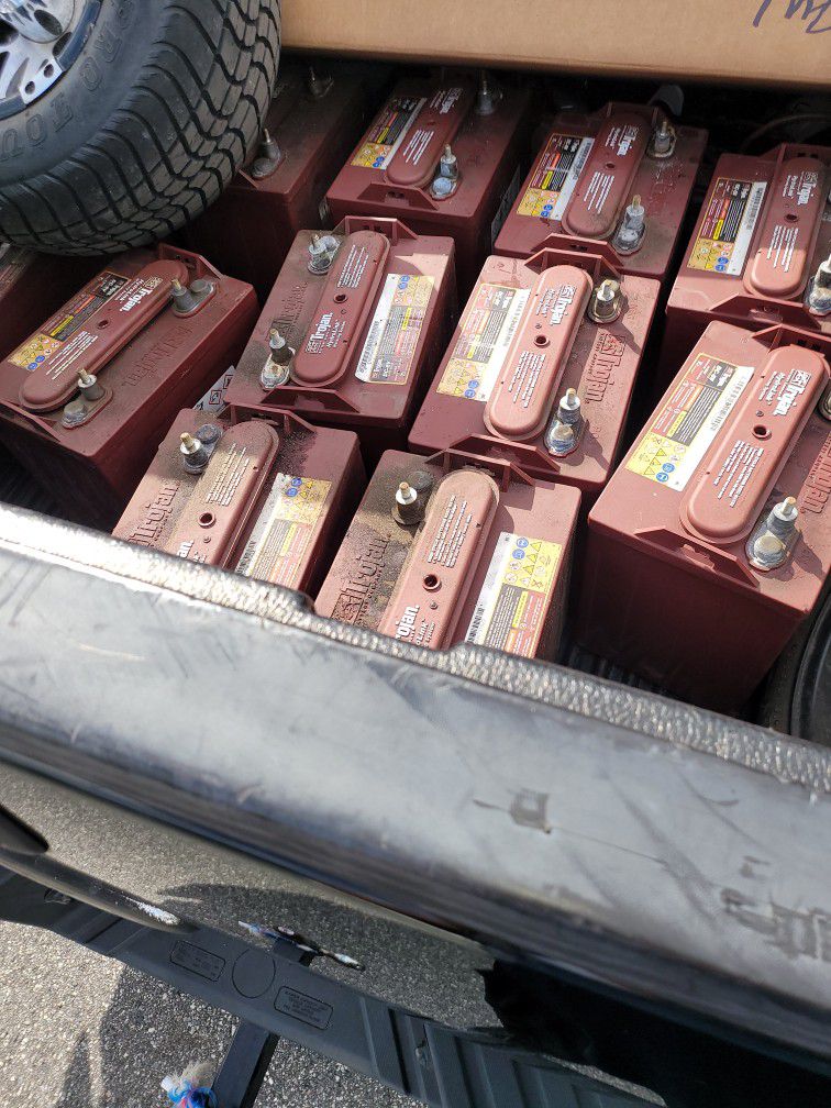 used golf cart batteries near me
