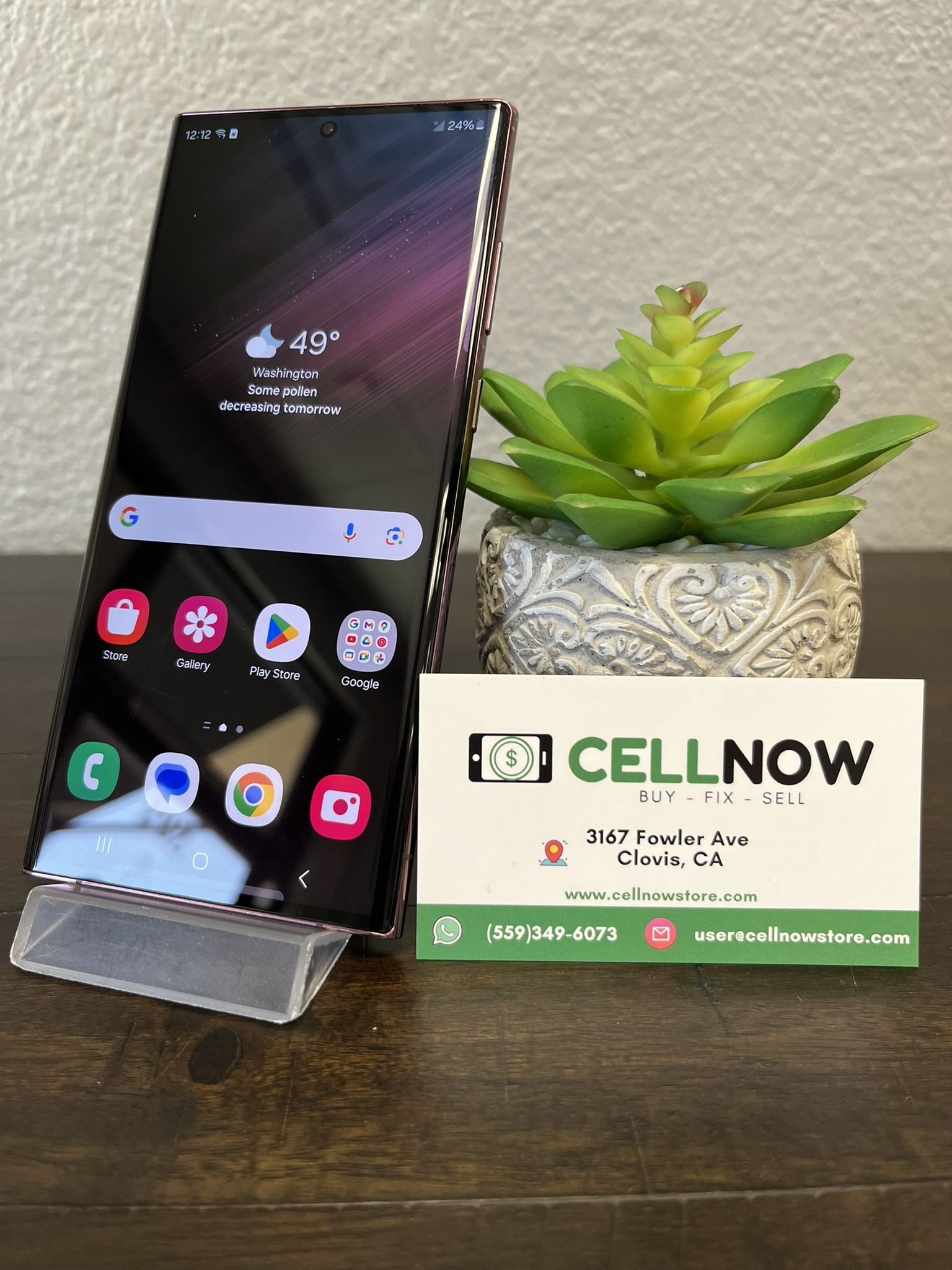 May Promo 🌸 Samsung Galaxy S22 Ultra Verizon 256GB
