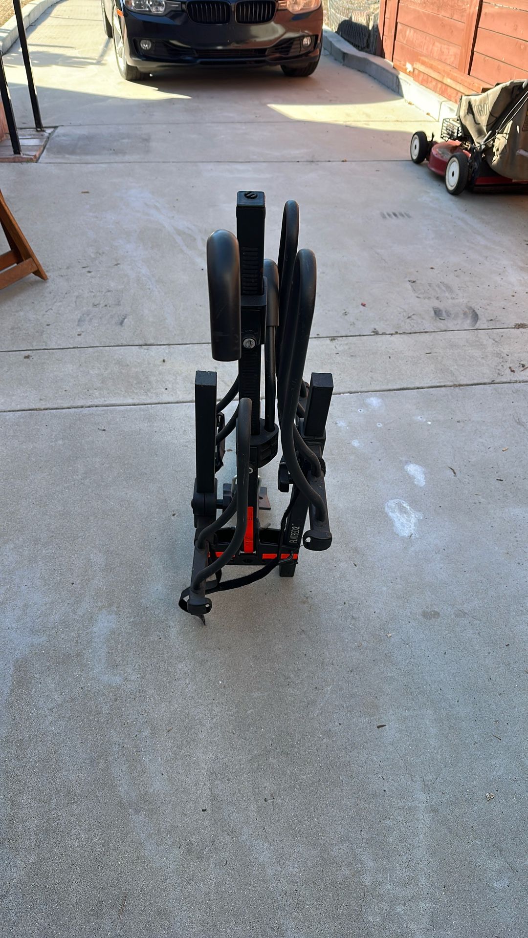 Double Hitch Mounted Bike Rack