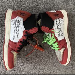 Jordan 1 Retro High Off-White Chicago