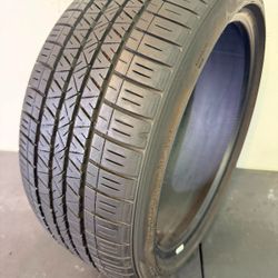 V821  225 40 18 88V  Dunlop  SP Sport 5000  One Used Tire 80% Life 