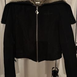 HTF Genuine Leather Baby Phat Jacket