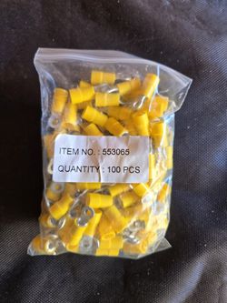 12-10 Ring Terminal Connector (100 Pcs)