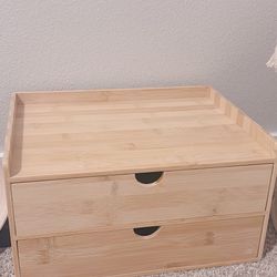 Wisuce Bamboo Desk Drawer Organizer