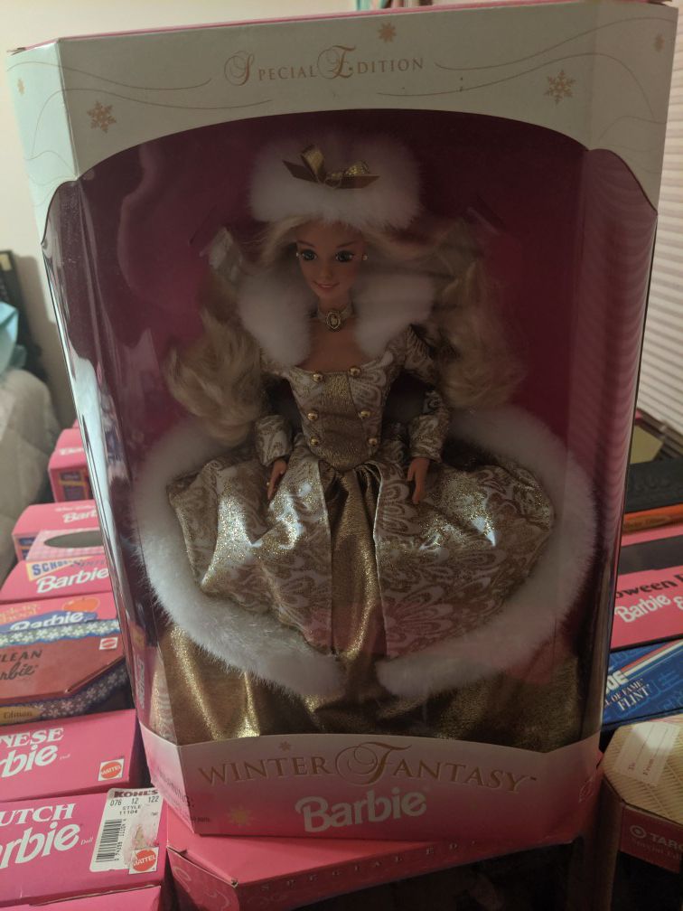 Winter Fantasy Barbie 1955