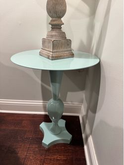 Blue Side Table