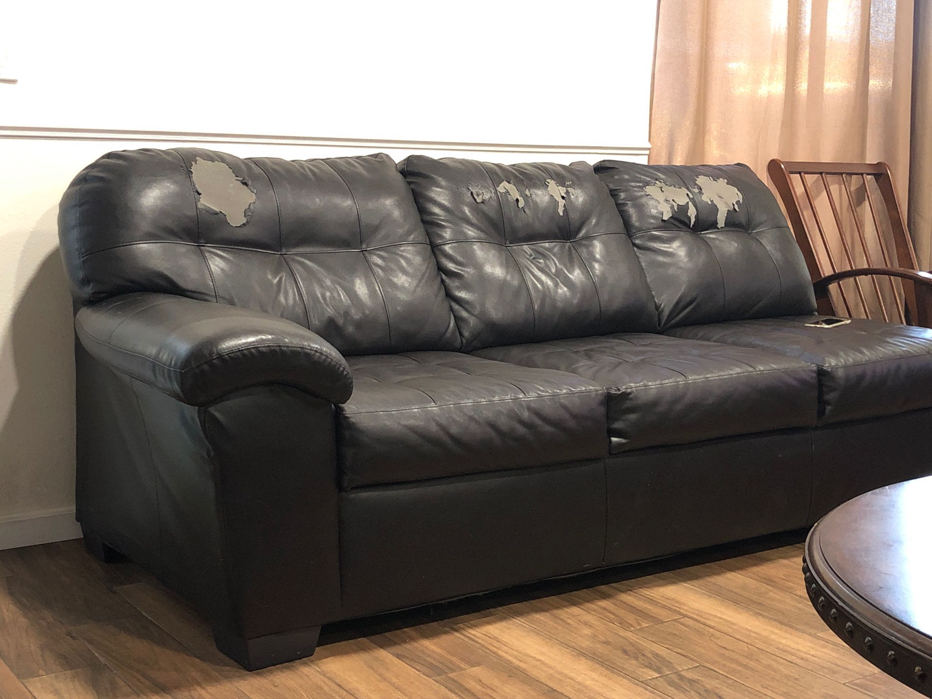 Free sectional loveseat couch