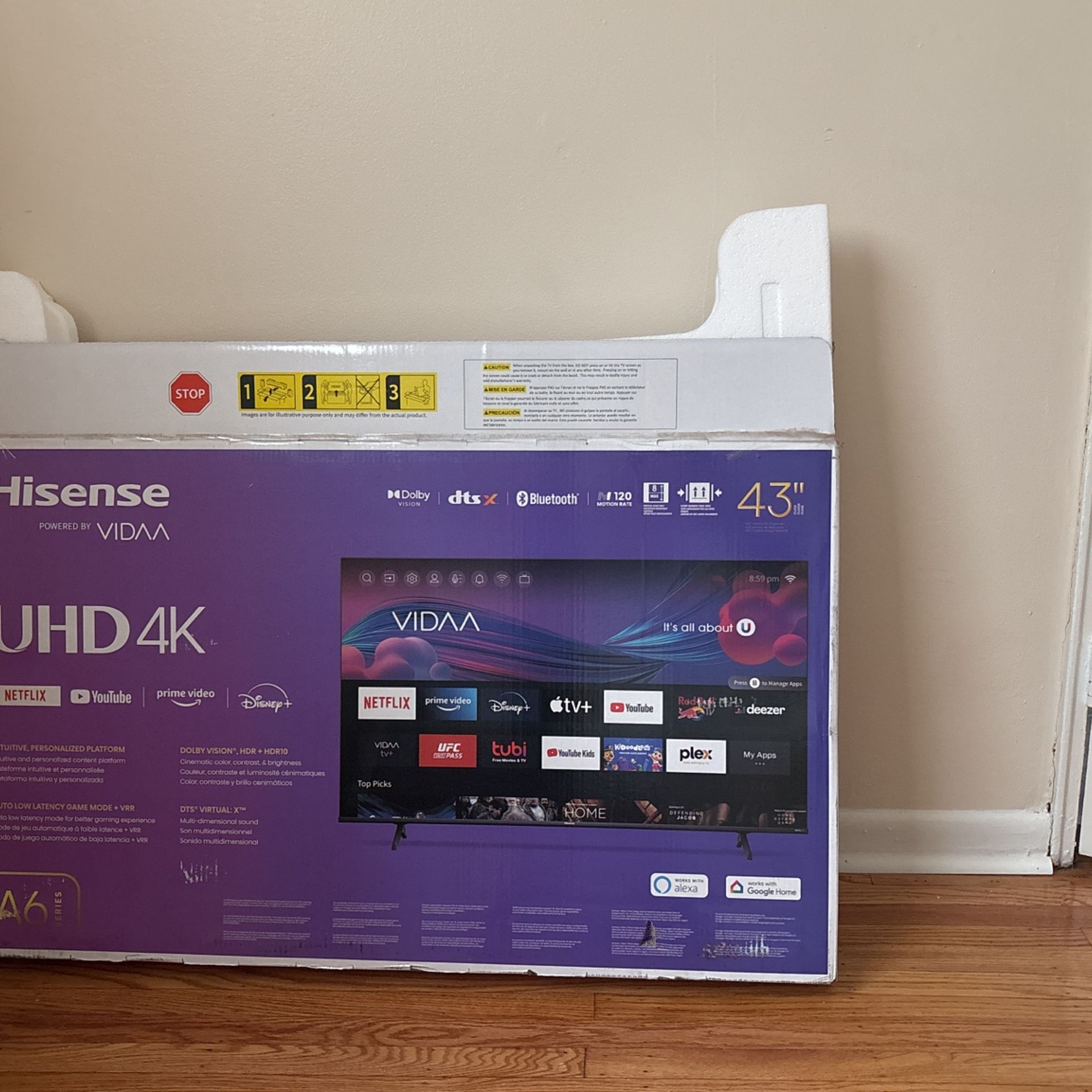 43 Hisense Tv