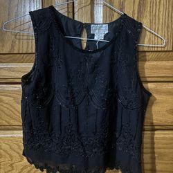 Beaded Tank Blouse