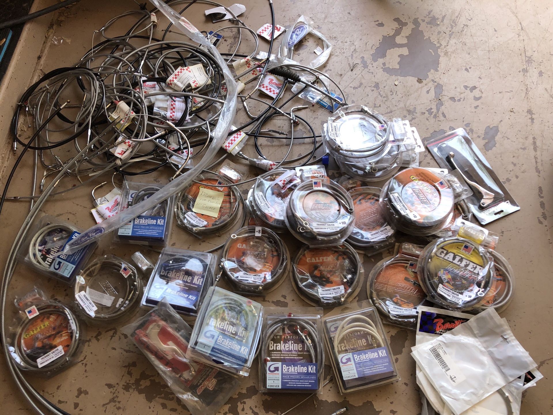 Metric cruiser cables and brake lines