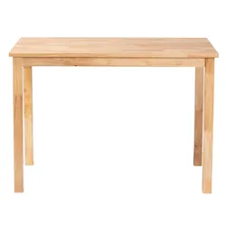 Wood Rectangular Table 43”