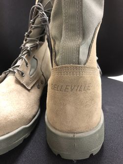 Military steel toed boots