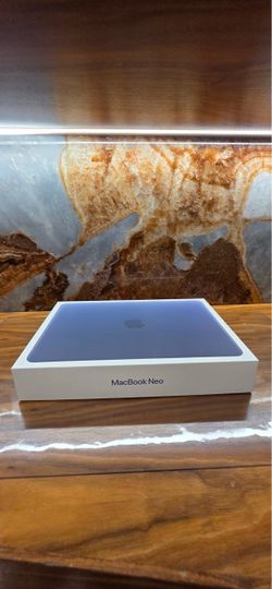 Apple MacBook Neo laptop 13" A18 Pro with 6C CPU 5C GPU, 8GB 512GB SSD Indigo MHFG4LL/A 2026 Model NEW SEALED!!!apple,Apple laptop,2026 MacBook Neo,Ma