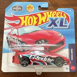 Hot Wheels XL 2026 2/24 Toyota Supra Greddy Red