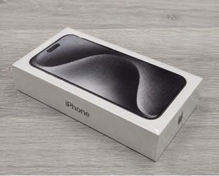 Apple iPhone in  Titanium Sealed Box