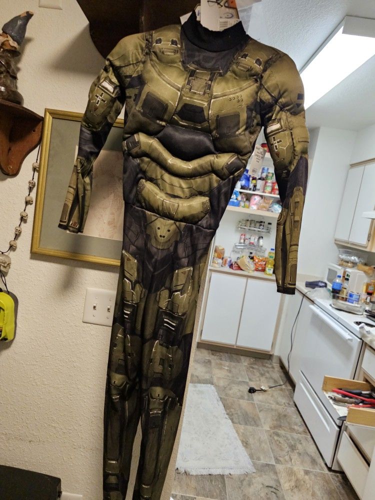 Halo Halloween costume.