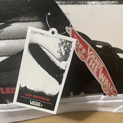 Vans Led Zeppelin 50th Anniversary New In Box Women’s Size 9 Or Men’s Size 7.5