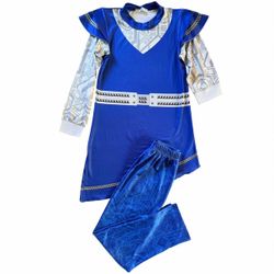 Zombies 3 A-Li Alien Costume Girls 9-10 Years (140) Blue Gray 2 Piece Set